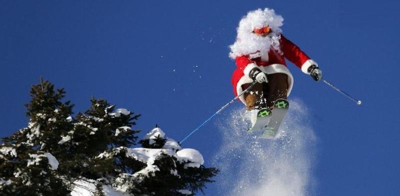 Будьте осторожны катаясь на лыжах в новогодние праздники